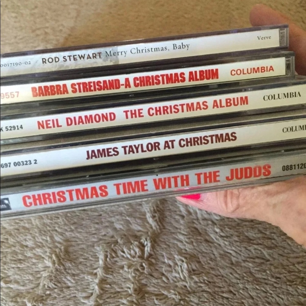 5 Christmas CD’s…Various Artists